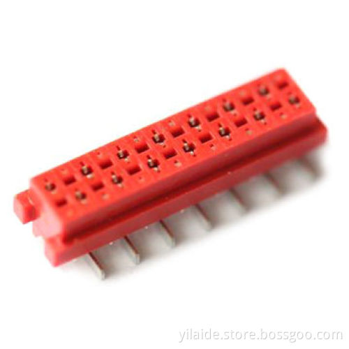 1.27mm IDC Cable in Red, SMT Type